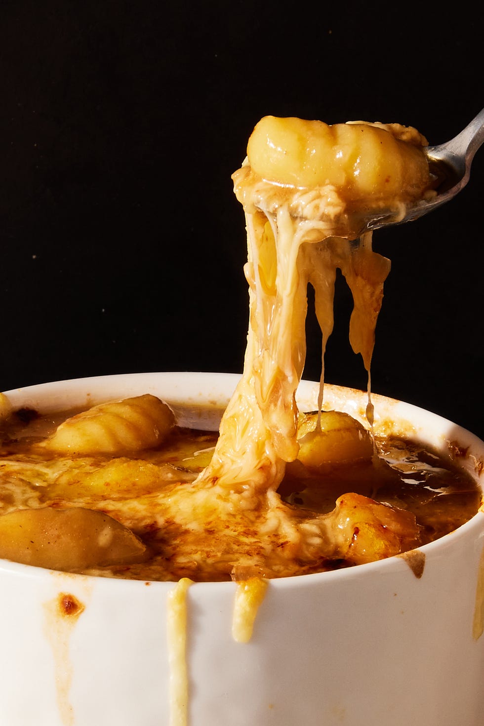 french onion gnocchi soup