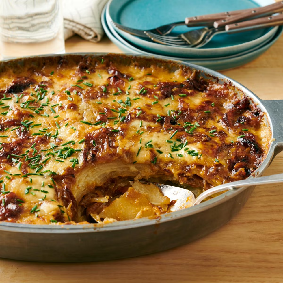 french onion recipes french onion potatoes au gratin