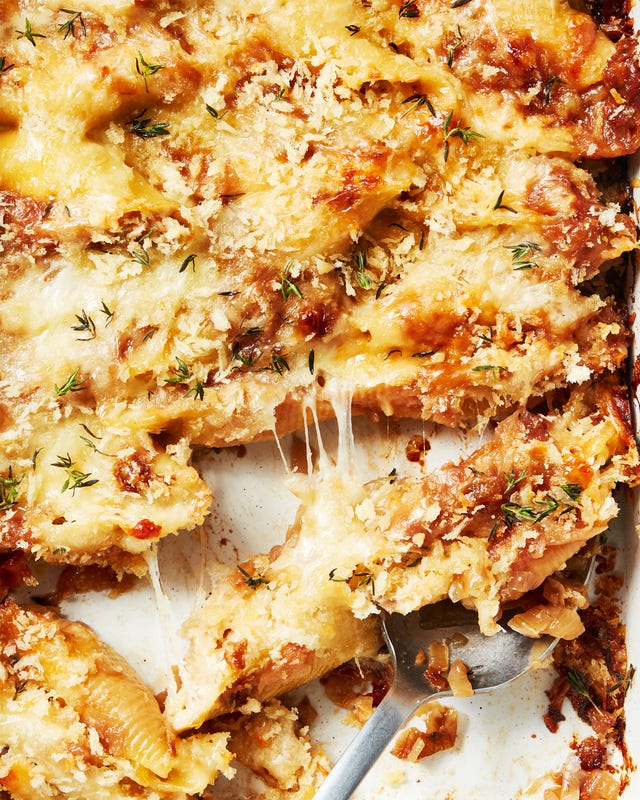 french onion stuffed shells