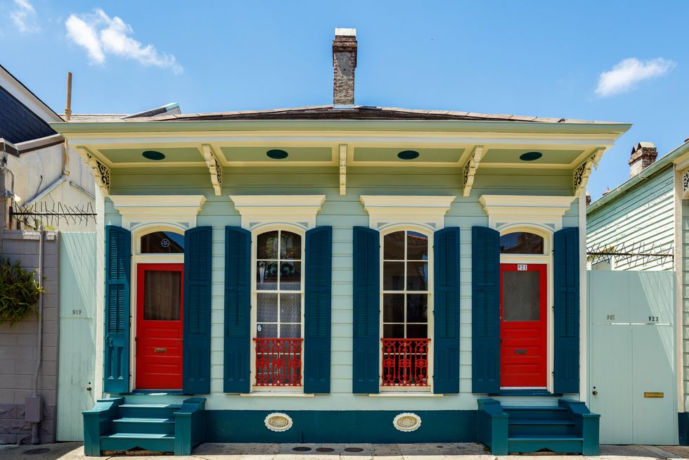 french quarter shotgun home