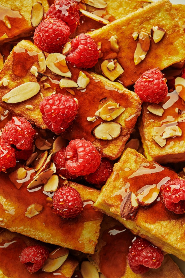 french-toast-with-raspberries-and-almonds-66071ace3d518.jpg?crop=1xw:0 Green Mediterranean Diet: Benefits, Risks, And Recipes