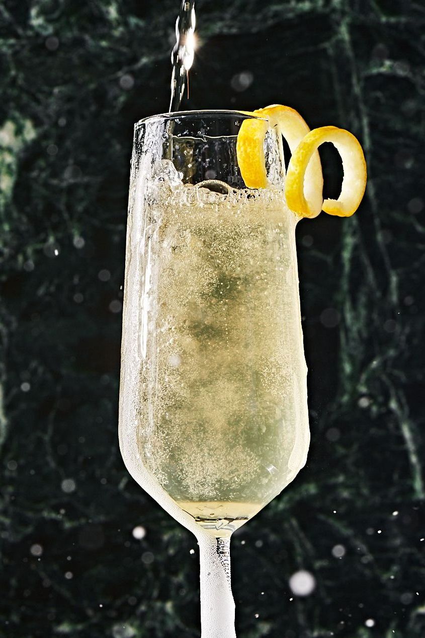 Cocktail au champagne : Champagne ardent