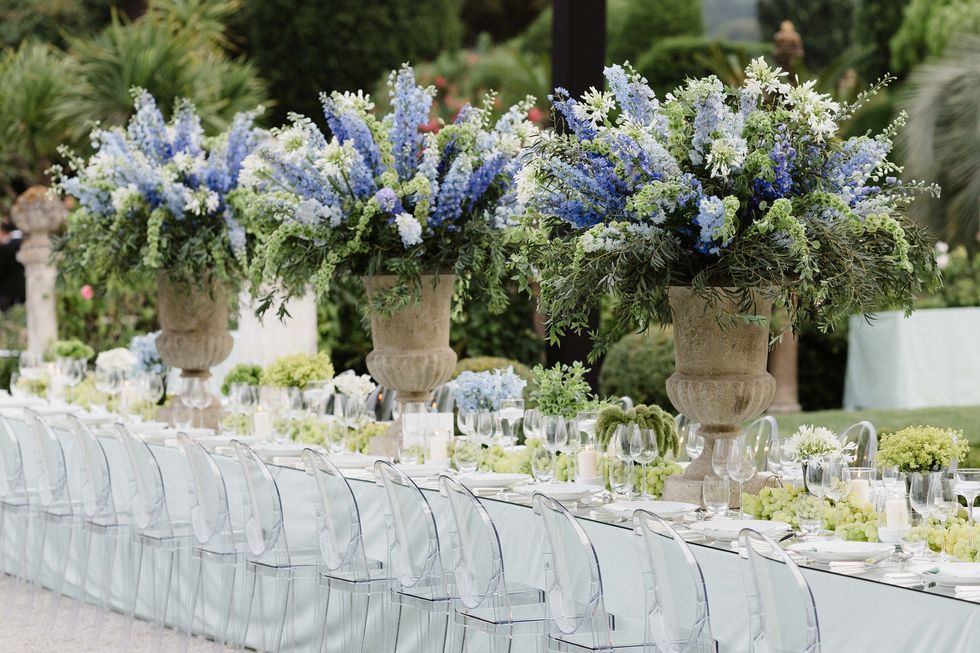 White, Blue, Flower, Lavender, Plant, Cut flowers, Lilac, Floristry, Flower Arranging, Wedding reception, 
