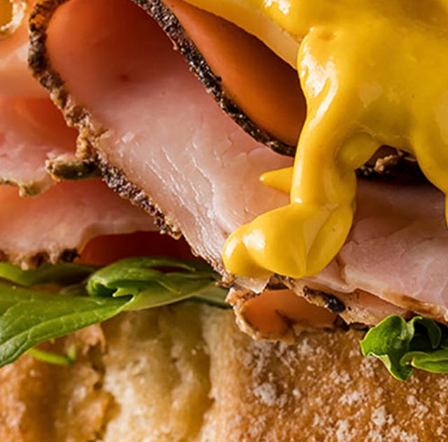 smoked turkey sandwich with mustard smoked turkey sandwich with mustard