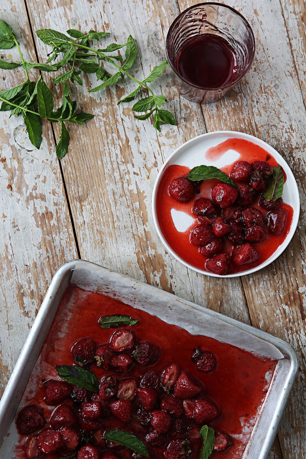 Fresas al horno