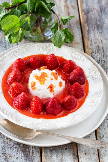 fresas estofadas