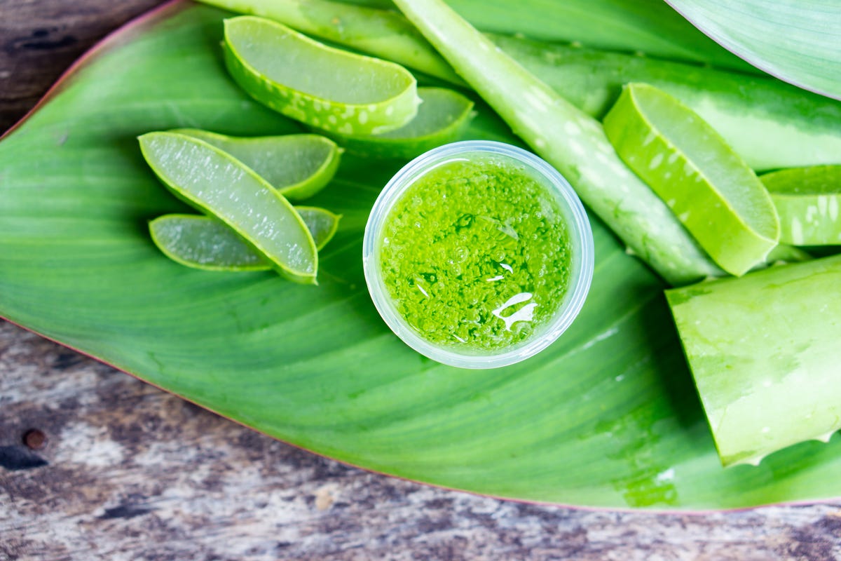 Aloe vera leaf clearance juice