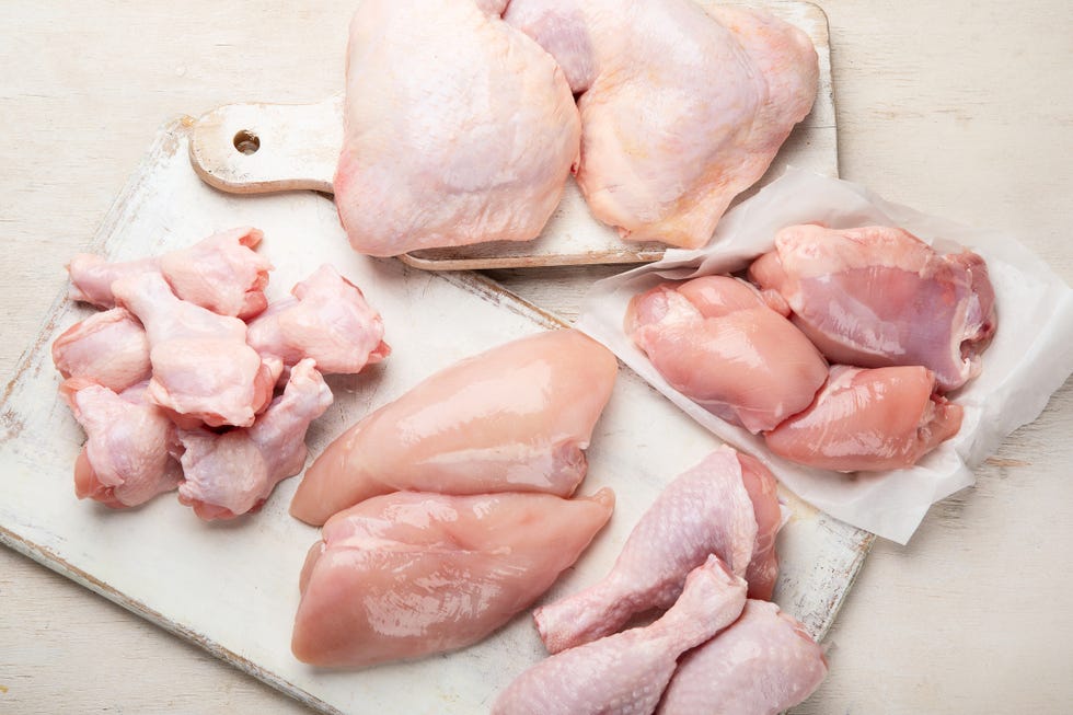 fresh chicken meat healthy eating