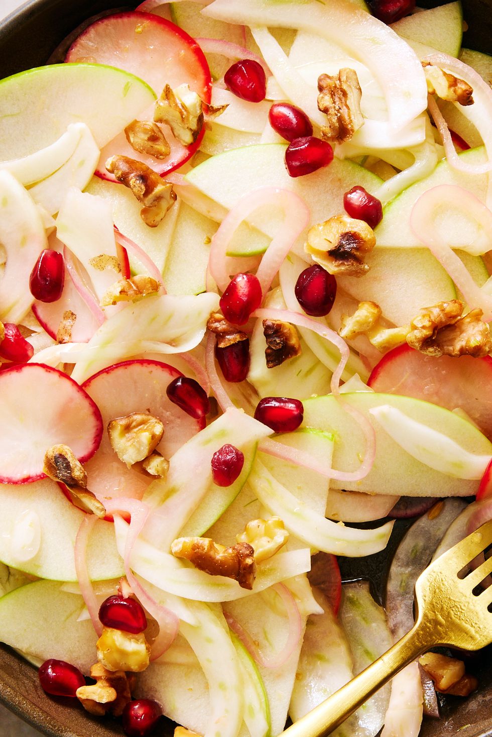 fennel salad with apples radishes
