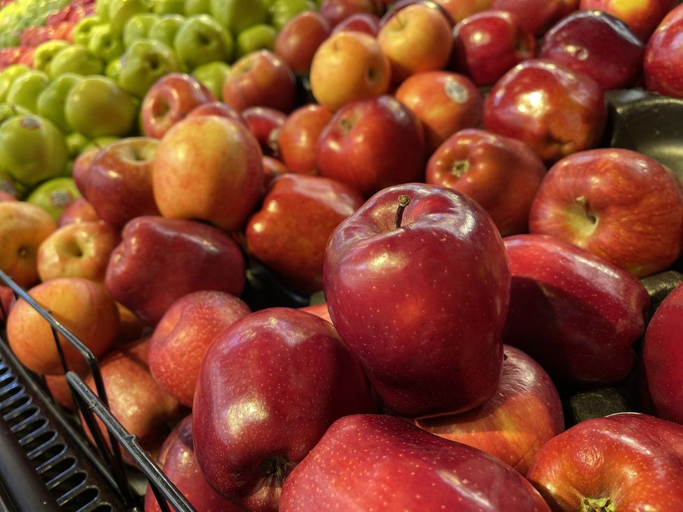 fresh fruit at the market