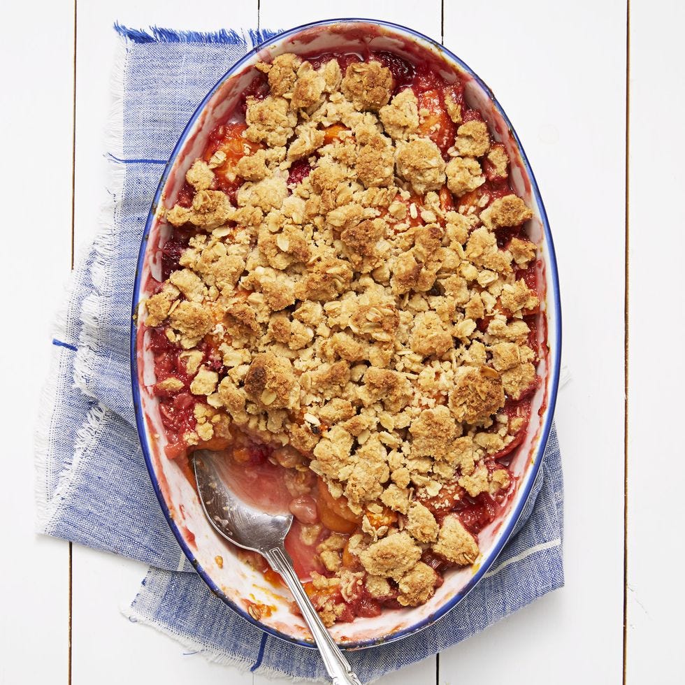 fresh fruit crumble