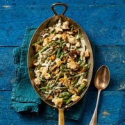 thanksgiving potluck ideas   fresh green bean casserole