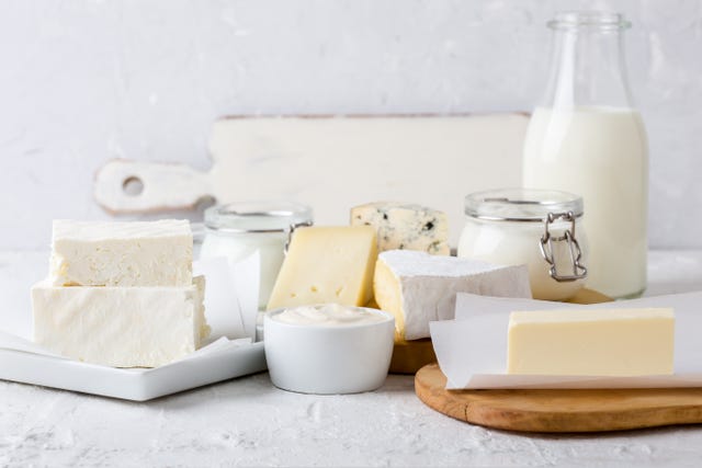 fresh organic dairy products