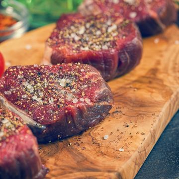 fresh raw beef steak fillet