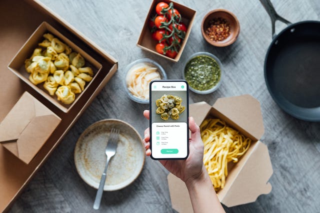 fresh recipe box and food delivery, meal subscriptions