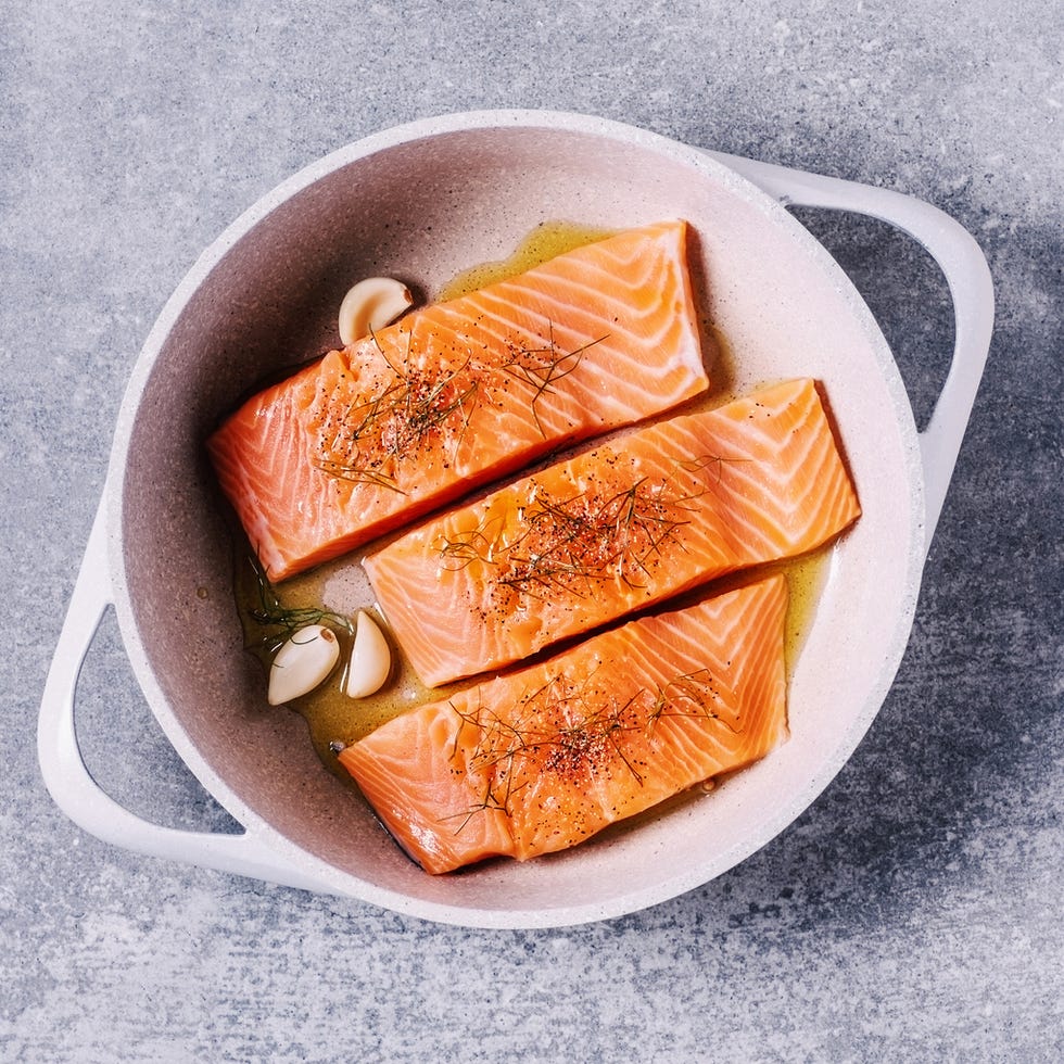 Fresh salmon Fresh salmon