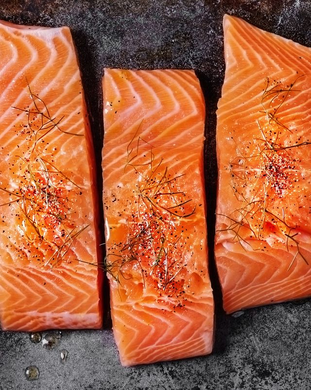 fresh salmon lower cholesterol