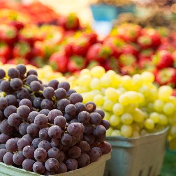 fresh seasonal fruits at a farmer's market