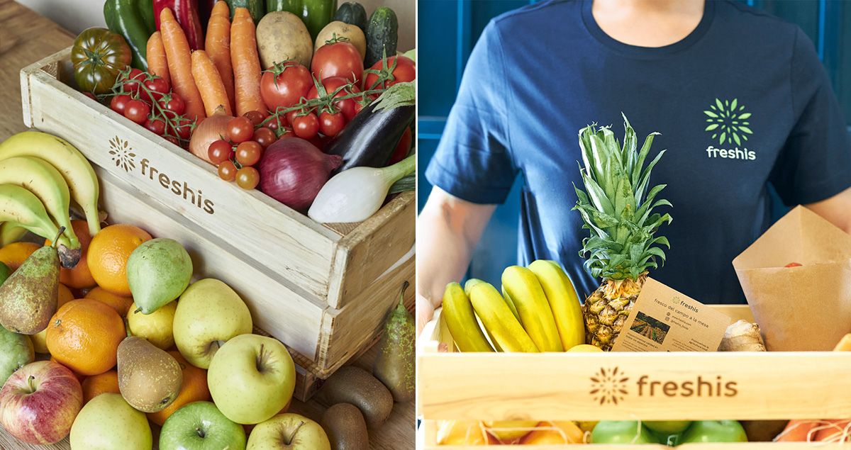 Freshis, frutas y verduras frescas en tu casa en menos de una hora