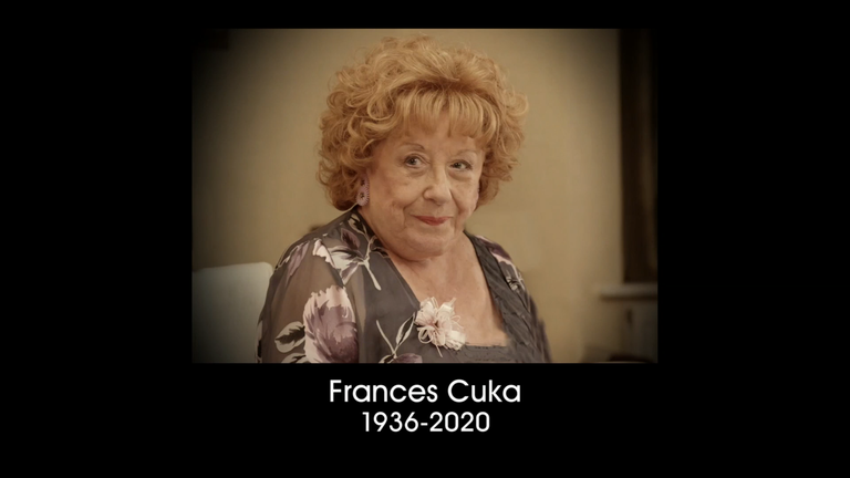 Friday Night Dinner Pays Tribute To Late Star Frances Cuka