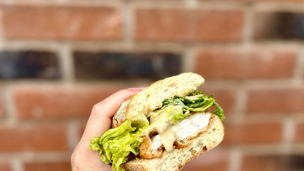 preview for Fried Chicken Caesar Sandwich