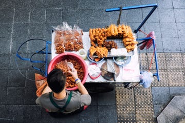 streetfood in bangkok, thailand