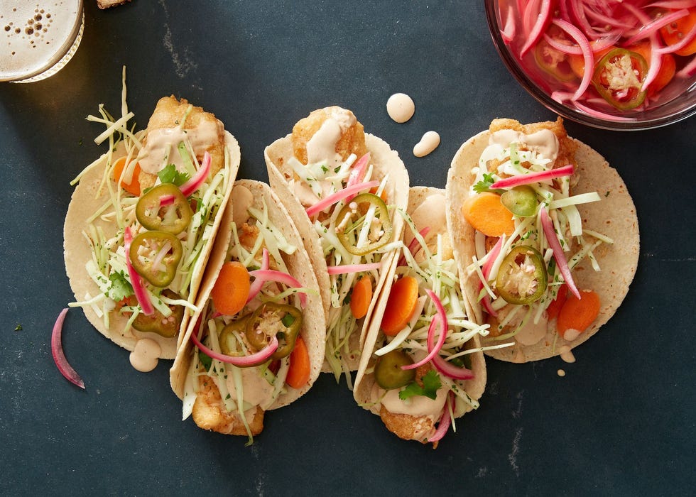 fried fish tacos