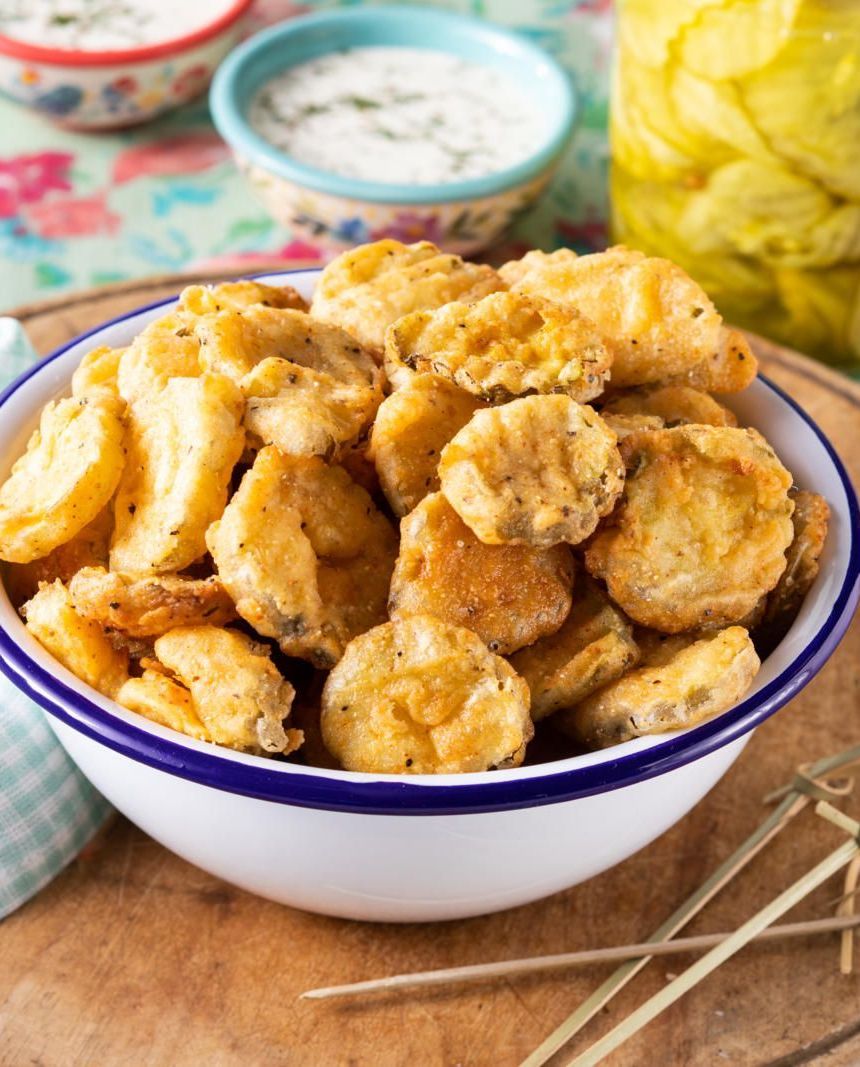 fried food recipes fried pickles