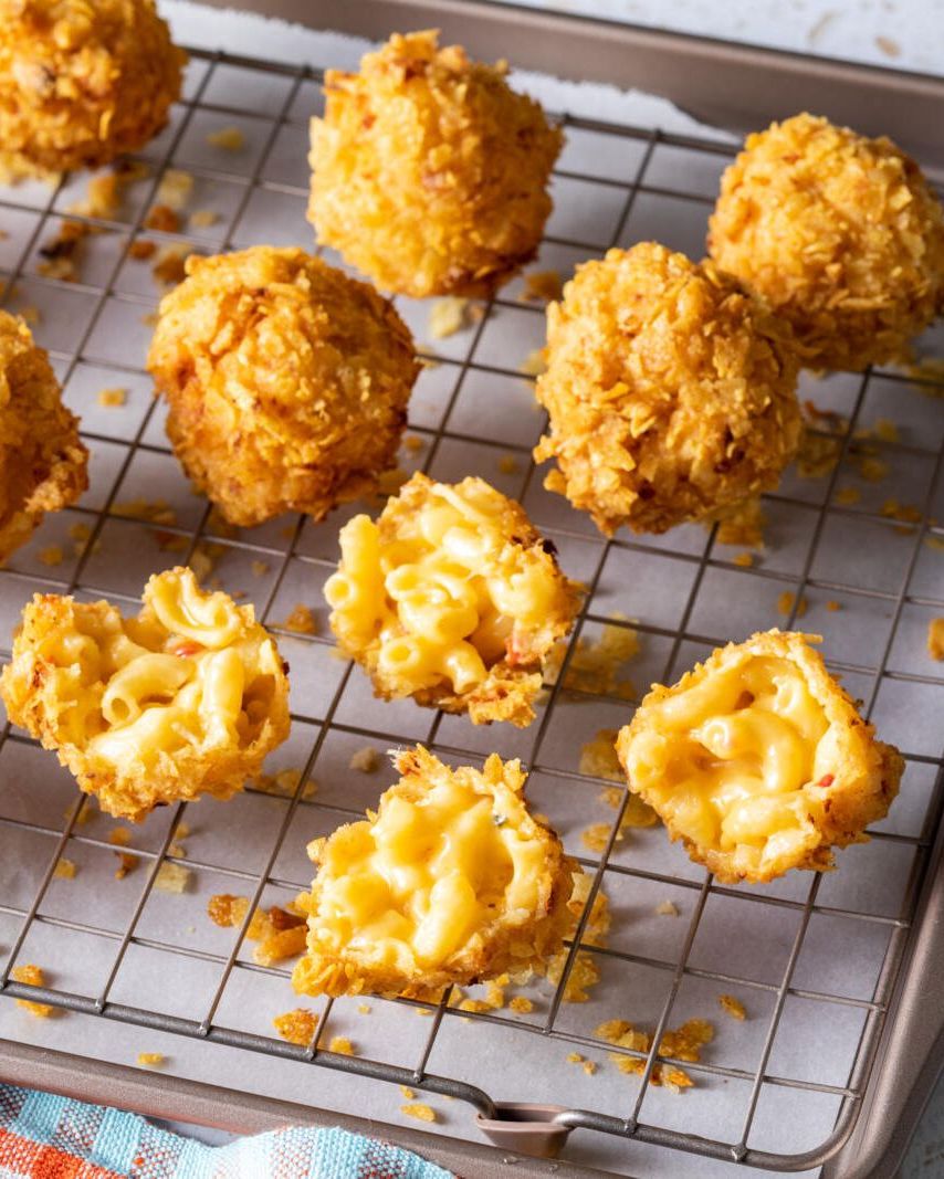 fried food recipes fried mac and cheese balls