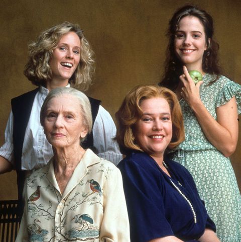 mary stuart masterson, jessica tandy, kathy bates, and mary louise parker publicity portrait for the film fried green tomatoes, 1991 photo by universalgetty images