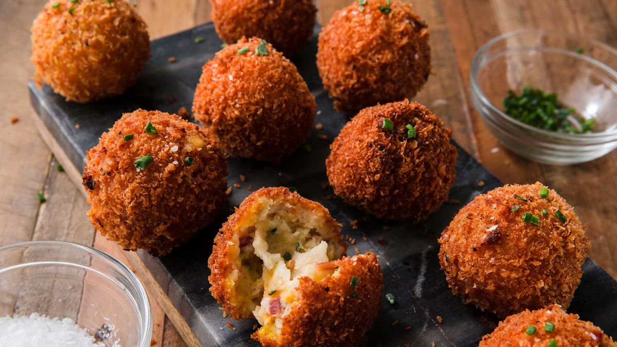 preview for Fried Mashed Potato Balls Are The Best Way To Use Up Leftovers