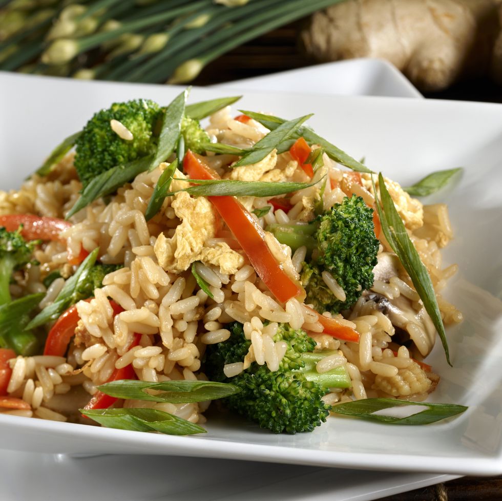 Dish, Food, Cuisine, Ingredient, Salad, Karedok, Thai fried rice, Orzo, Produce, Vegetable, 