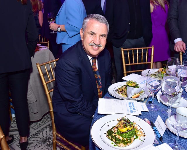 new york, ny   february 26  pulitzer prize winning new york times columnist and bestselling author thomas l friedman attends the boys' club of new york ninth annual winter luncheon at 583 park avenue on february 26, 2018 in new york city  photo by sean zannipatrick mcmullan via getty images