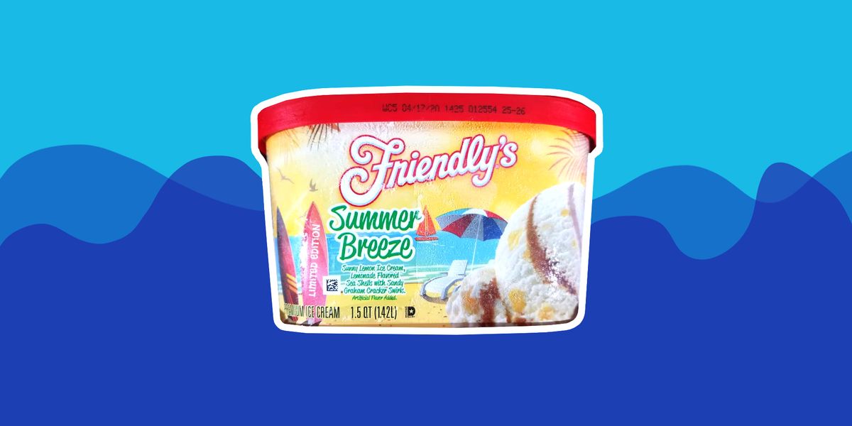 Friendly's Summer Breeze ice cream