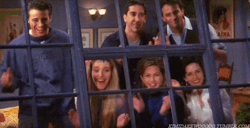 Friends gifs and funny things  Friends gif, Friends cast, Friends