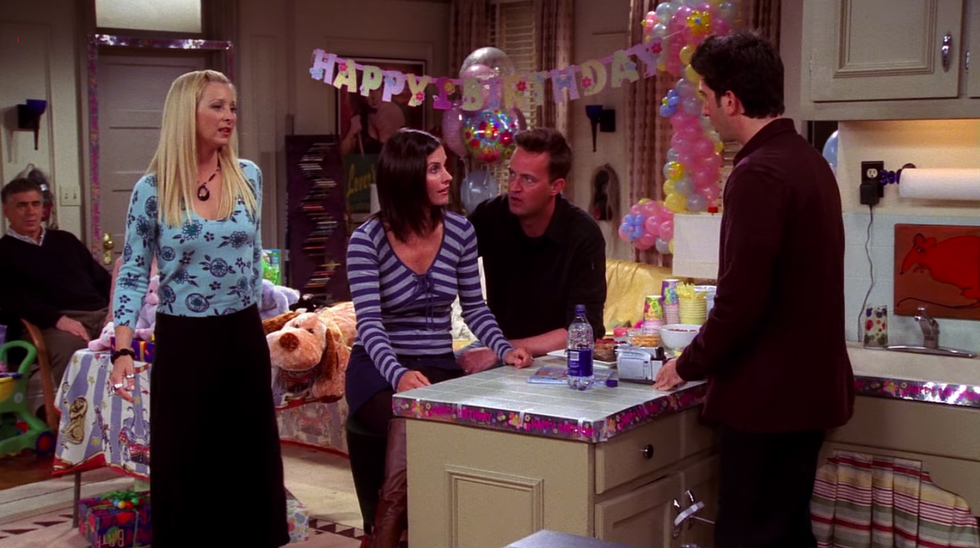 Emma's 1st Birthday - Friends - TV Fanatic