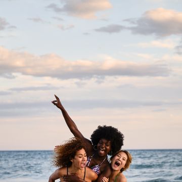 vrouwen op het strand