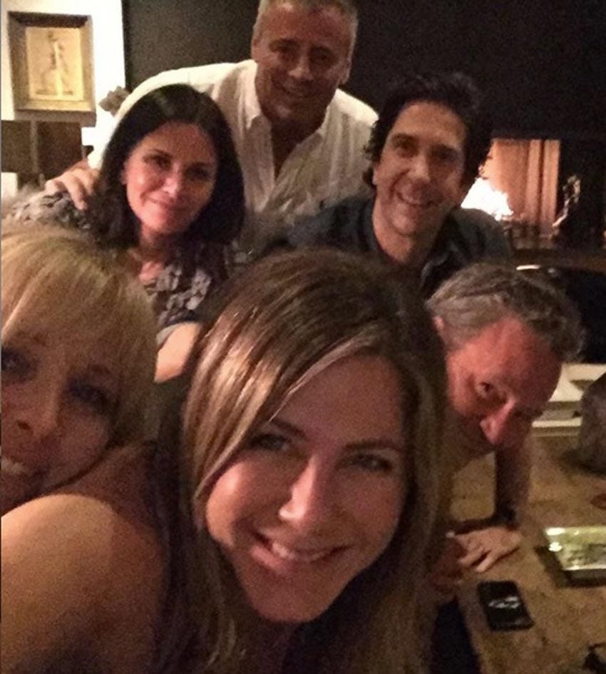 Friends reunion, Matt Le Blanc, Courteney Cox, Lisa Kudrow, Jennifer Aniston, Matthew Perry, David Schwimmer