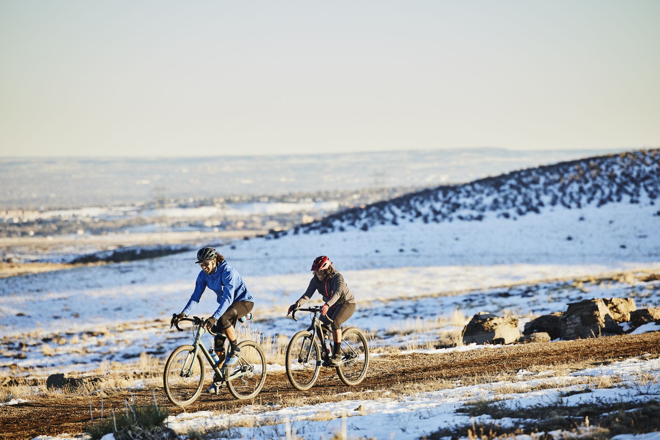 Riding mountain discount bike in snow