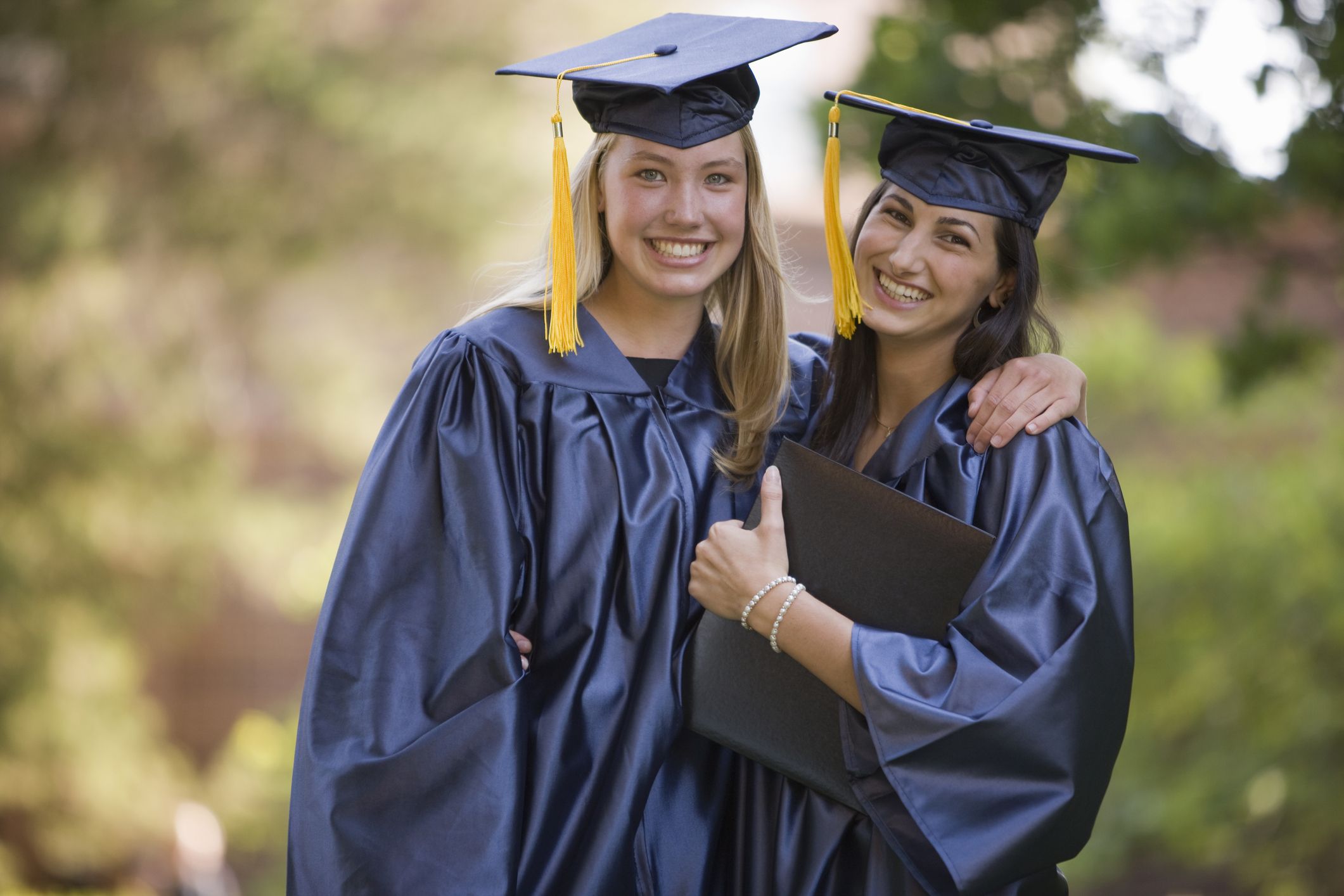 high school graduation program cover