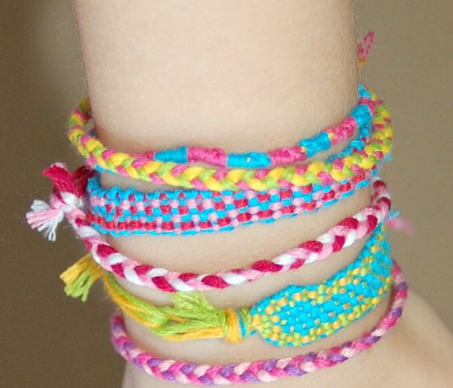 Cotton friendship bracelets – Worry Dolls
