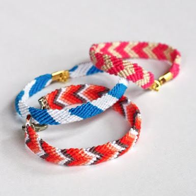 clasp friendship bracelet pattern