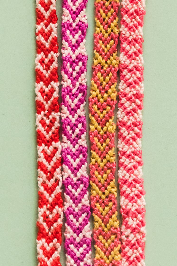 20 Best Friendship Bracelet Patterns Easy and Popular Designs