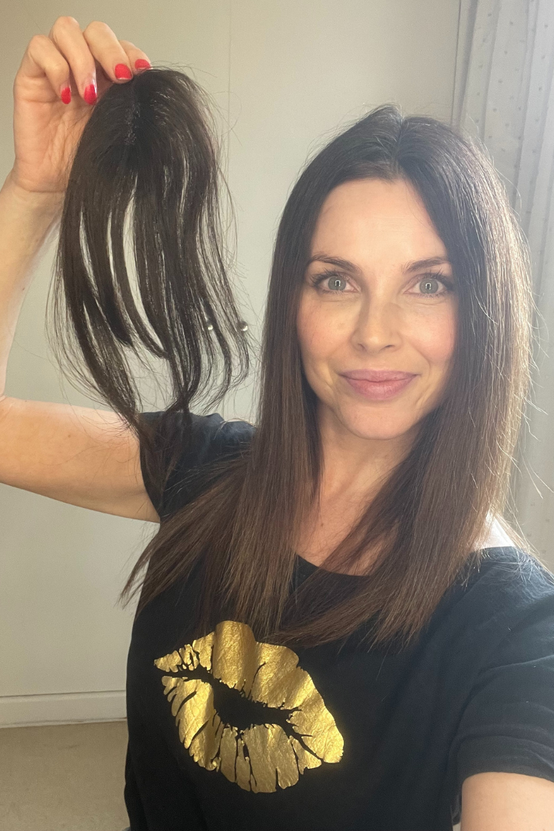 fringe fear curtain bangs clip in