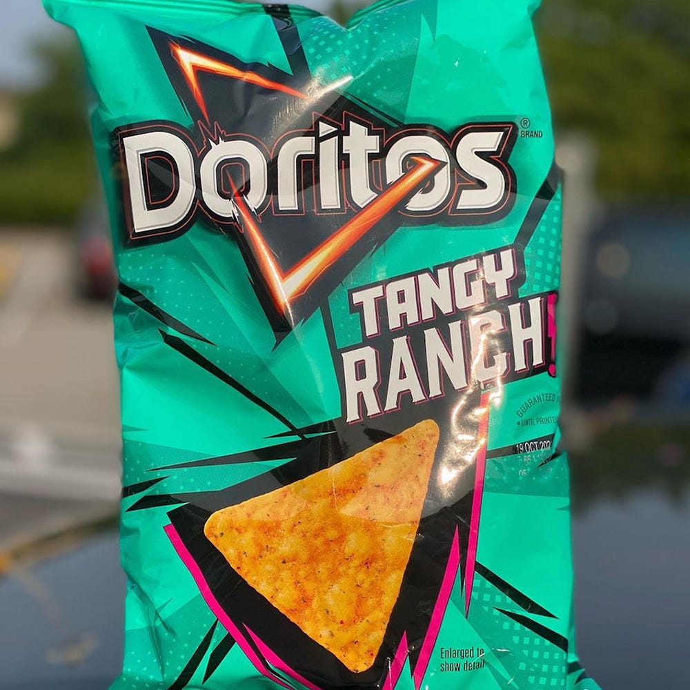 The New Doritos Tangy Ranch Chips Will Light Up Your Taste Buds With