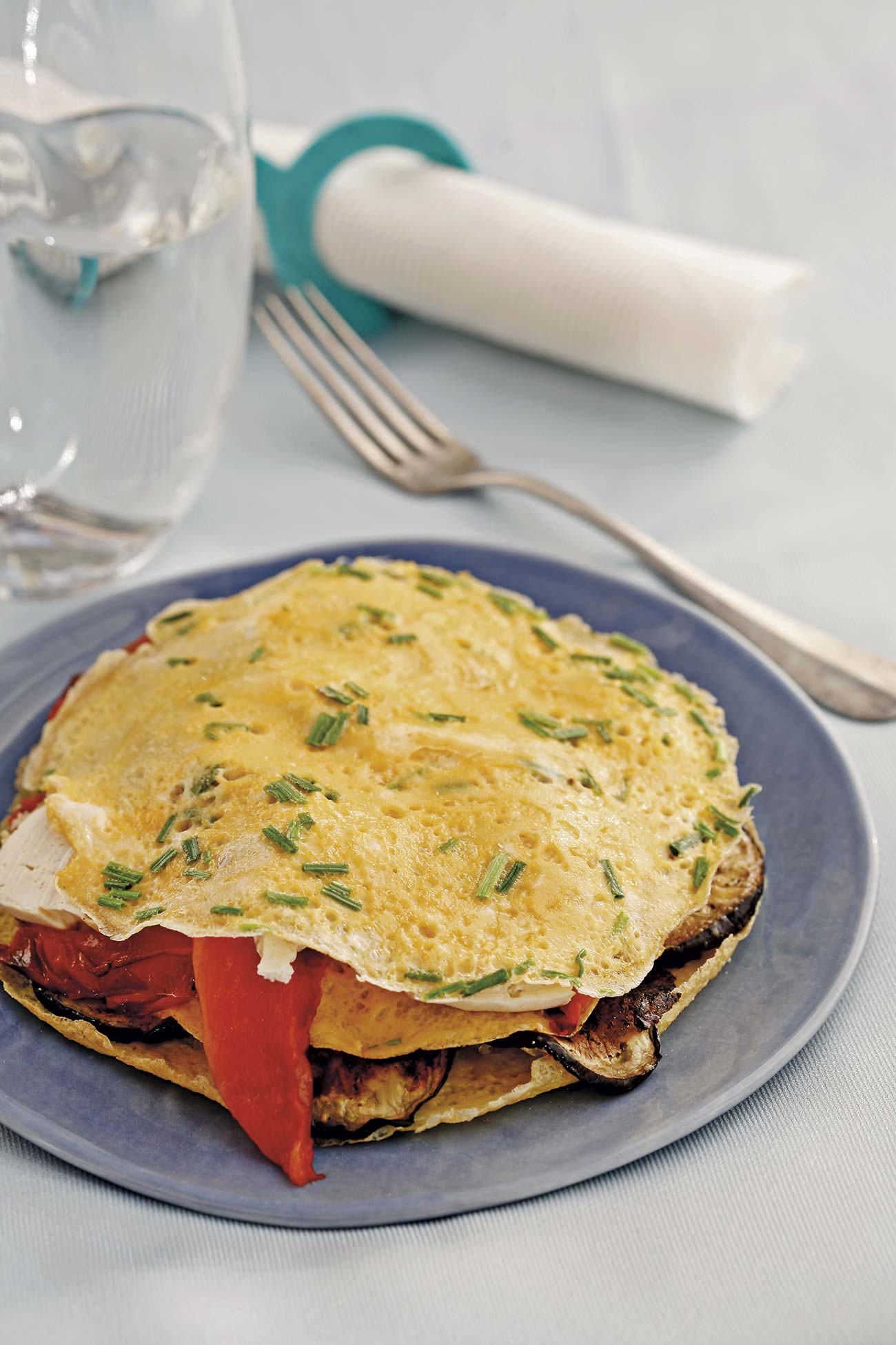 frittata italiana de berenjenas