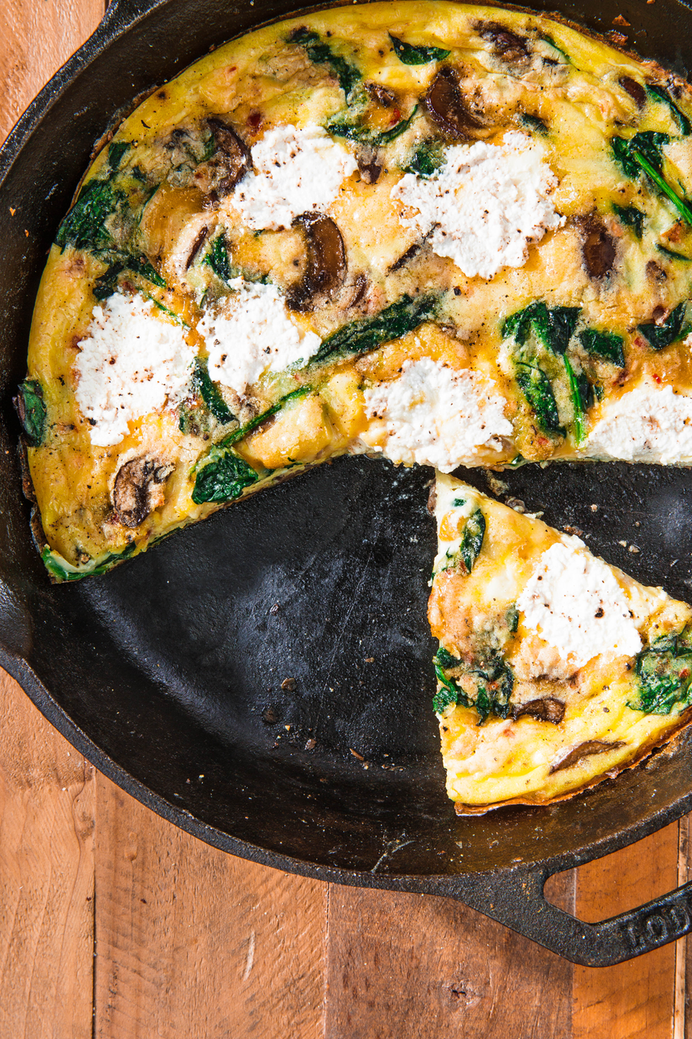 easy frittata delishcom