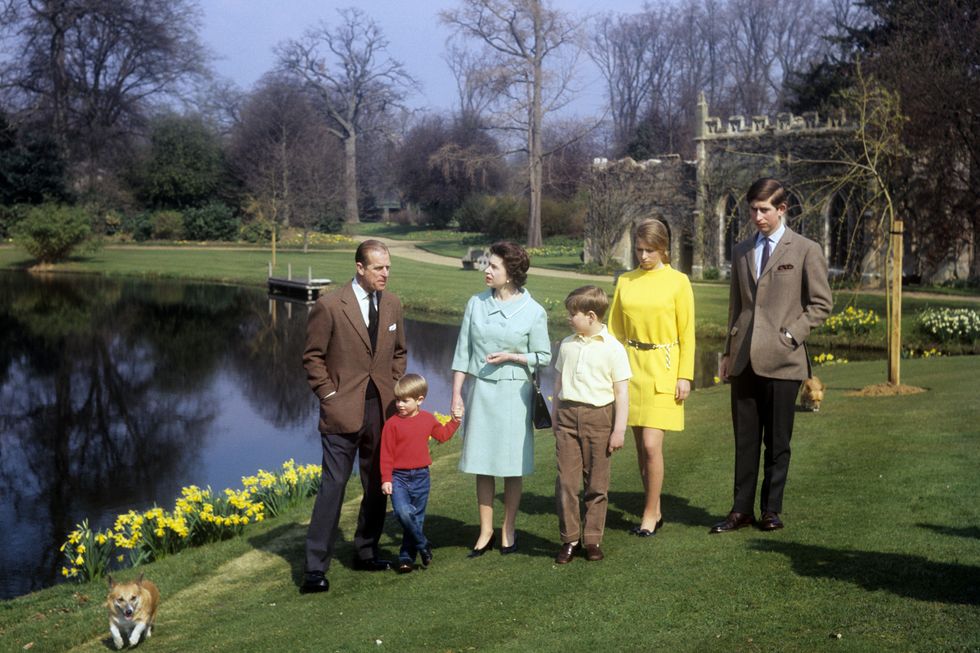 royal family at frogmore house 1968