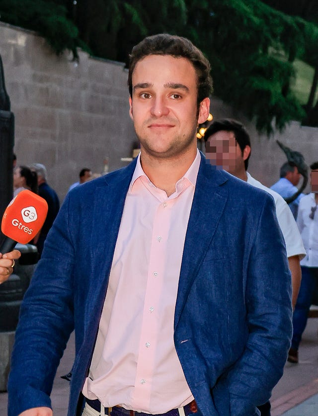 felipe juan froilan en una visita a madrid por las fiestas de san isidro 2024