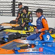 auto may 23 indycar  the 105th indianapolis 500 front row photo shoot